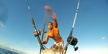 SUP Fishing Salvador, BA. Foto: arquivo pessoal Gustavo Costa.